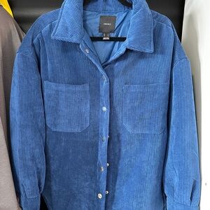 Forever 21 Blue Corduroy Jacket